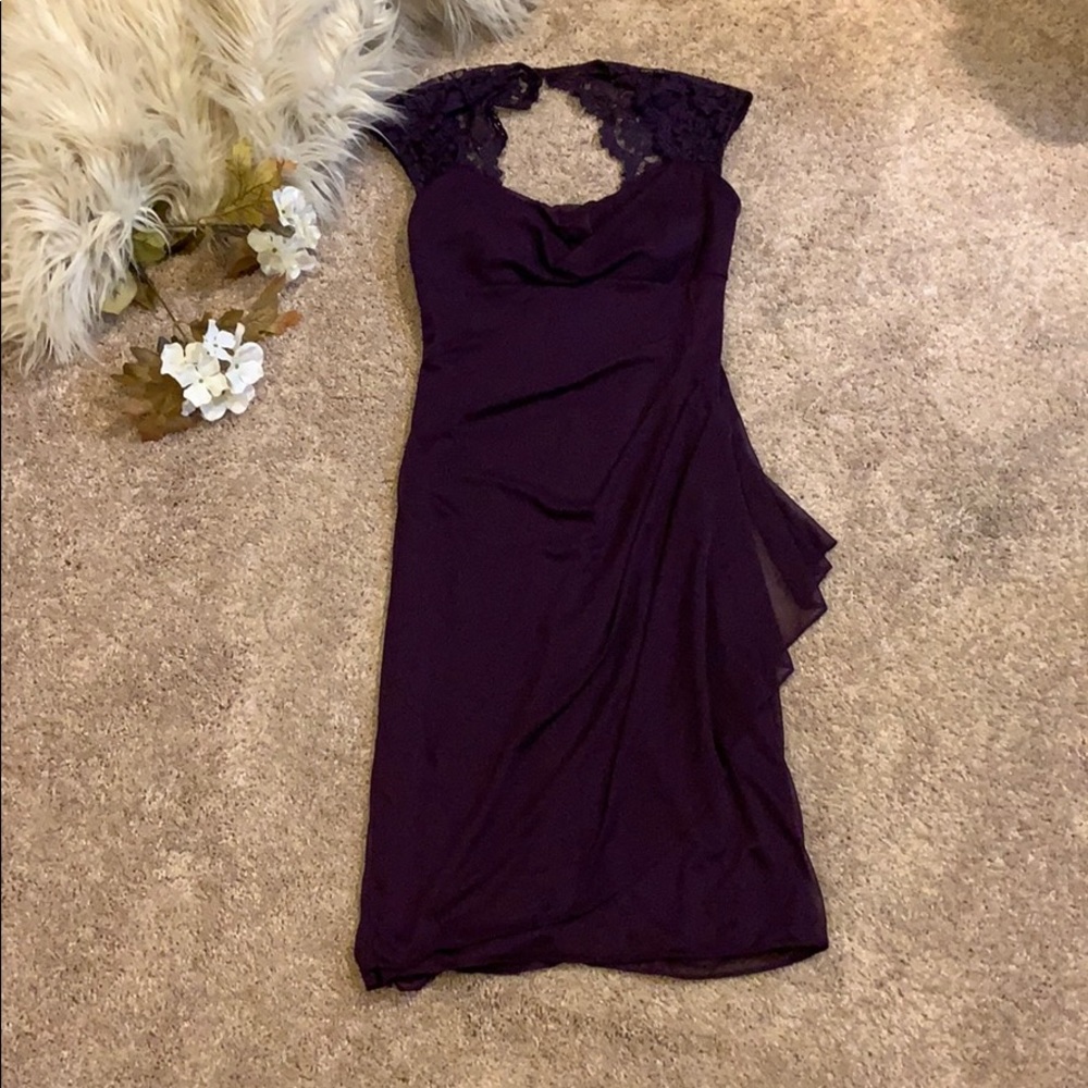 Plum Bridesmaid Dress